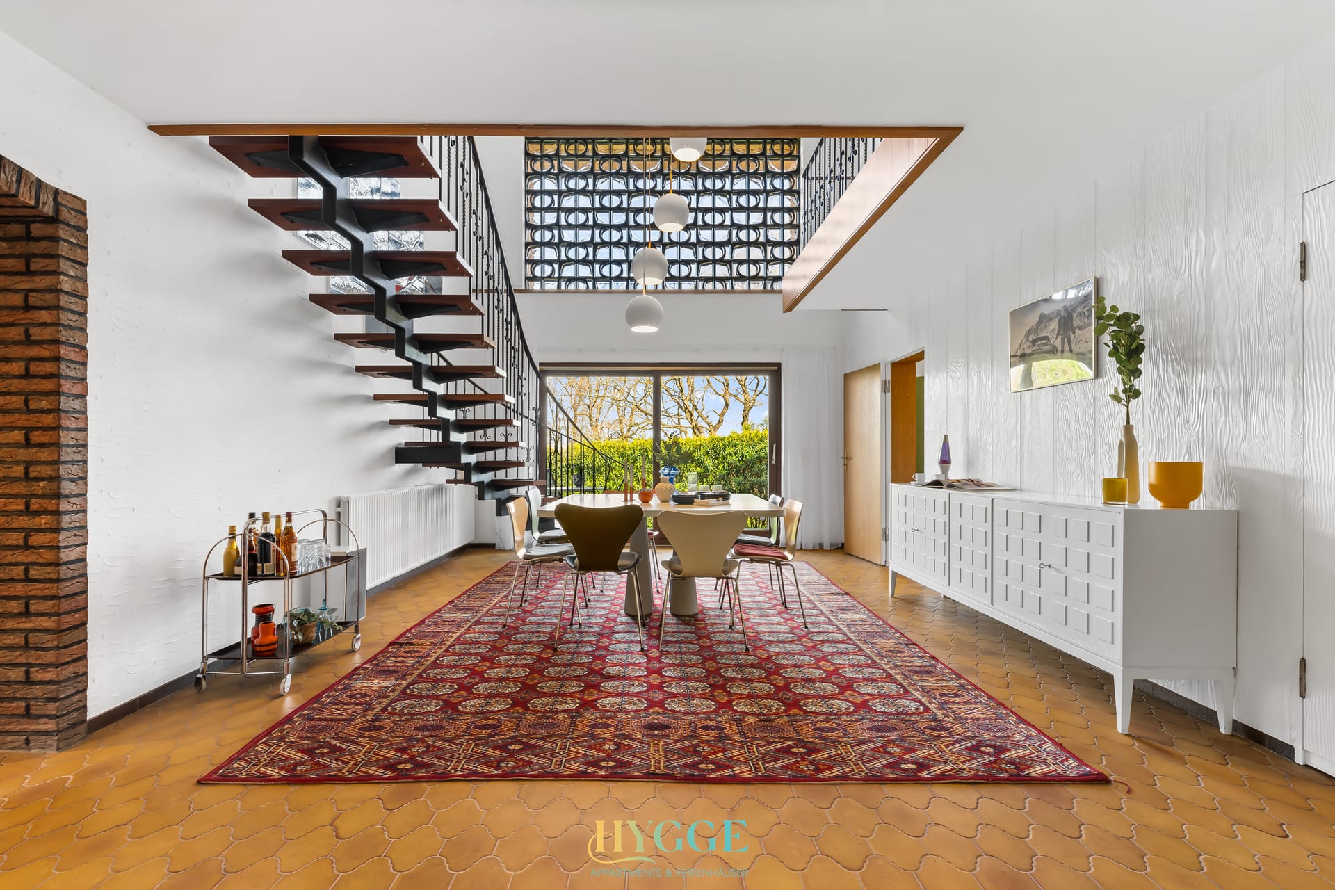 The 70s Kappeln – Ferienhaus mit Mid-Century Design und Garten